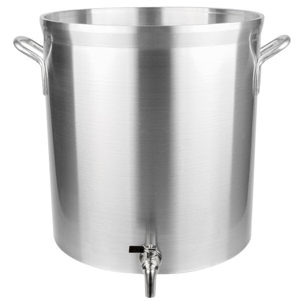 60 Qt Heavy Duty Aluminum Stock Pot with Faucet A733