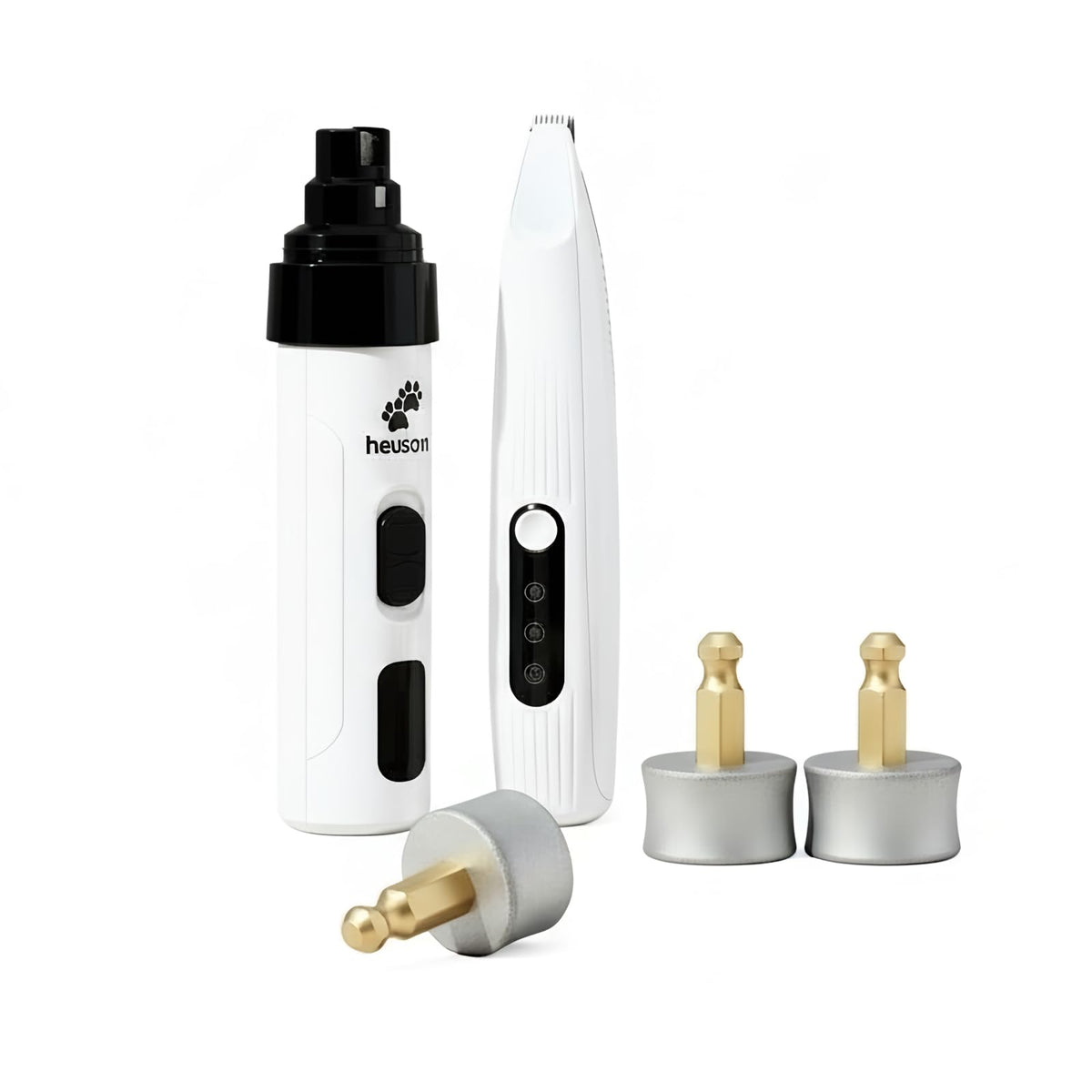 Pet Nail Grinder + Replacement Drum Grinders (3 pcs) + Pet Paw Trimmer X3732