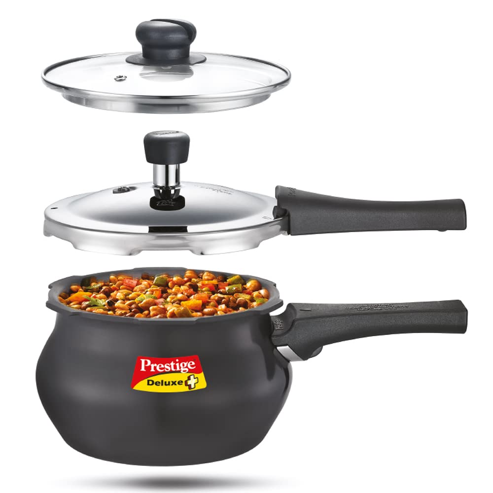 Hard Anodised Pressure Cooker with Stainless Steel Lid 3.0 Liters H171821