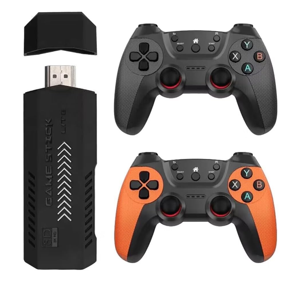 4K Plug & Play Retro Game Console with 64GB Storage P6363