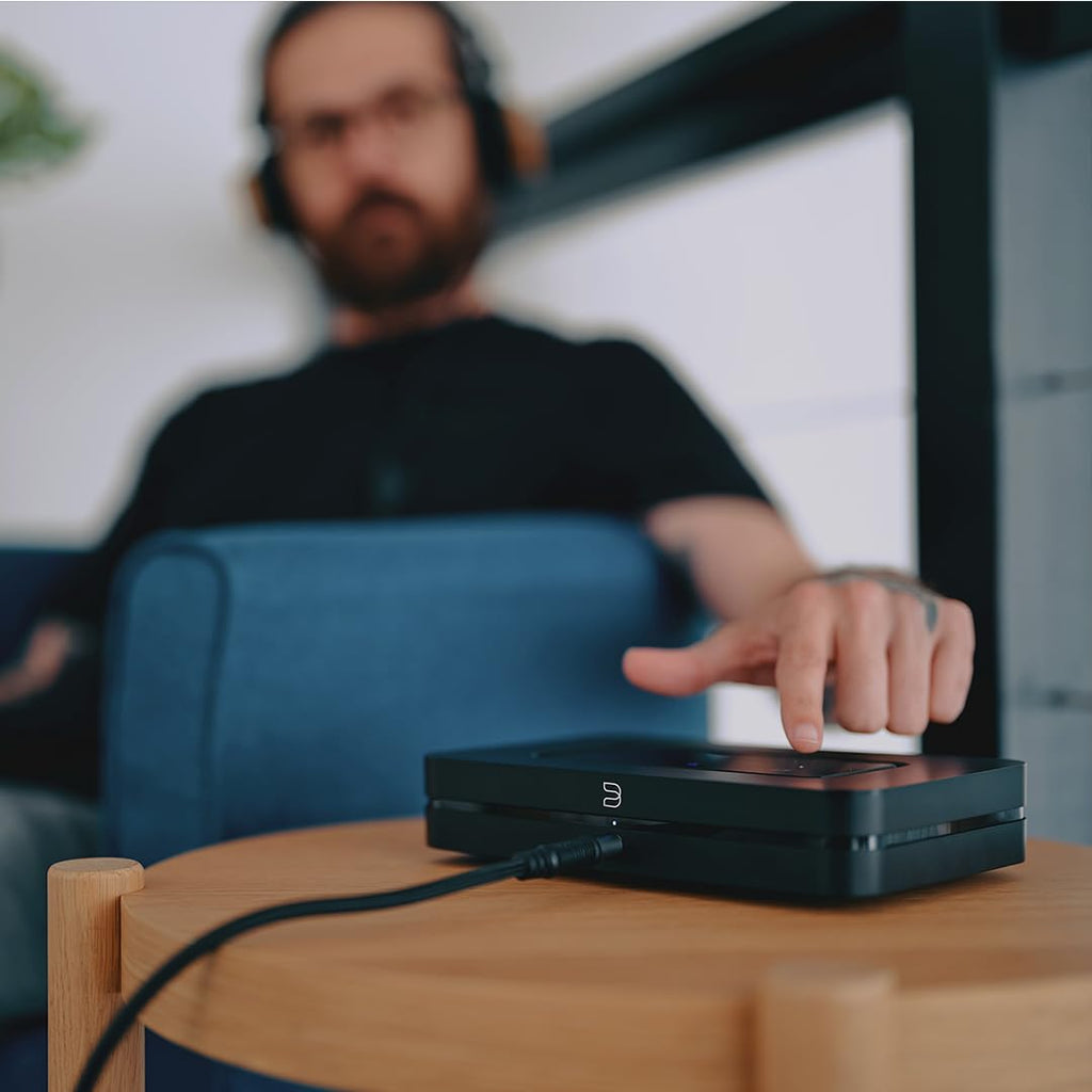 Black Wireless Music Streamer Q363