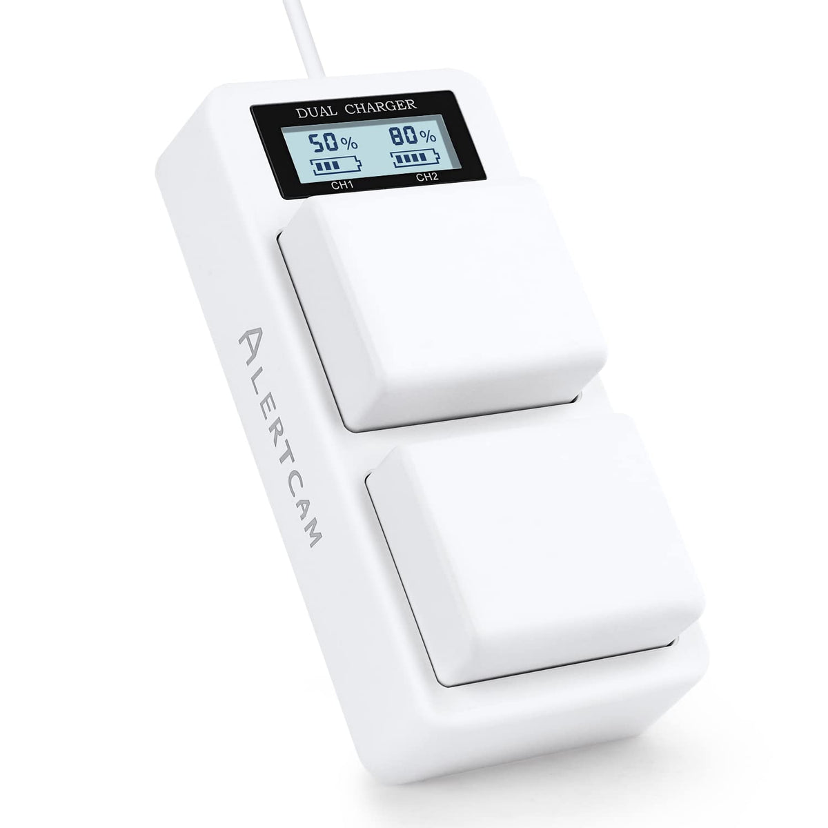 Battery Charger Station with Digital LED Screen N7186
