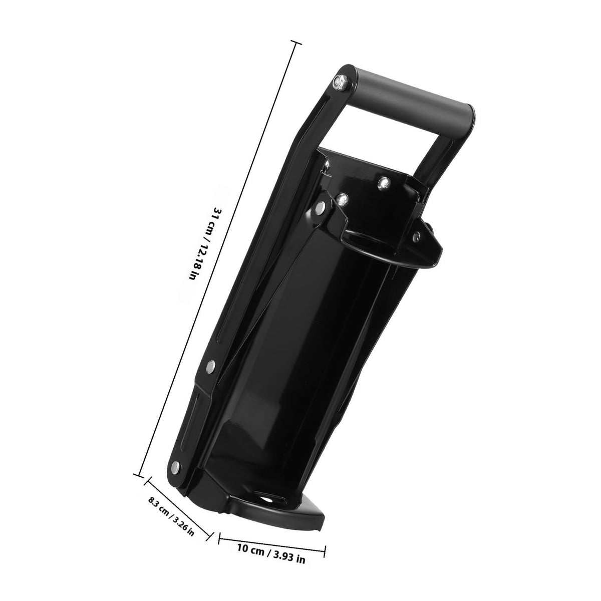 Stainless Steel Wall Mounted Can Crusher with Bottle Opener O15548