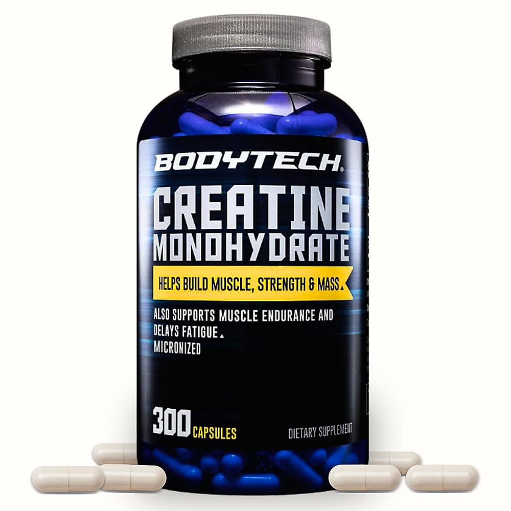 Creatine Monohydrate Capsules, Micronized, 2250 MG, 300 Capsules I711