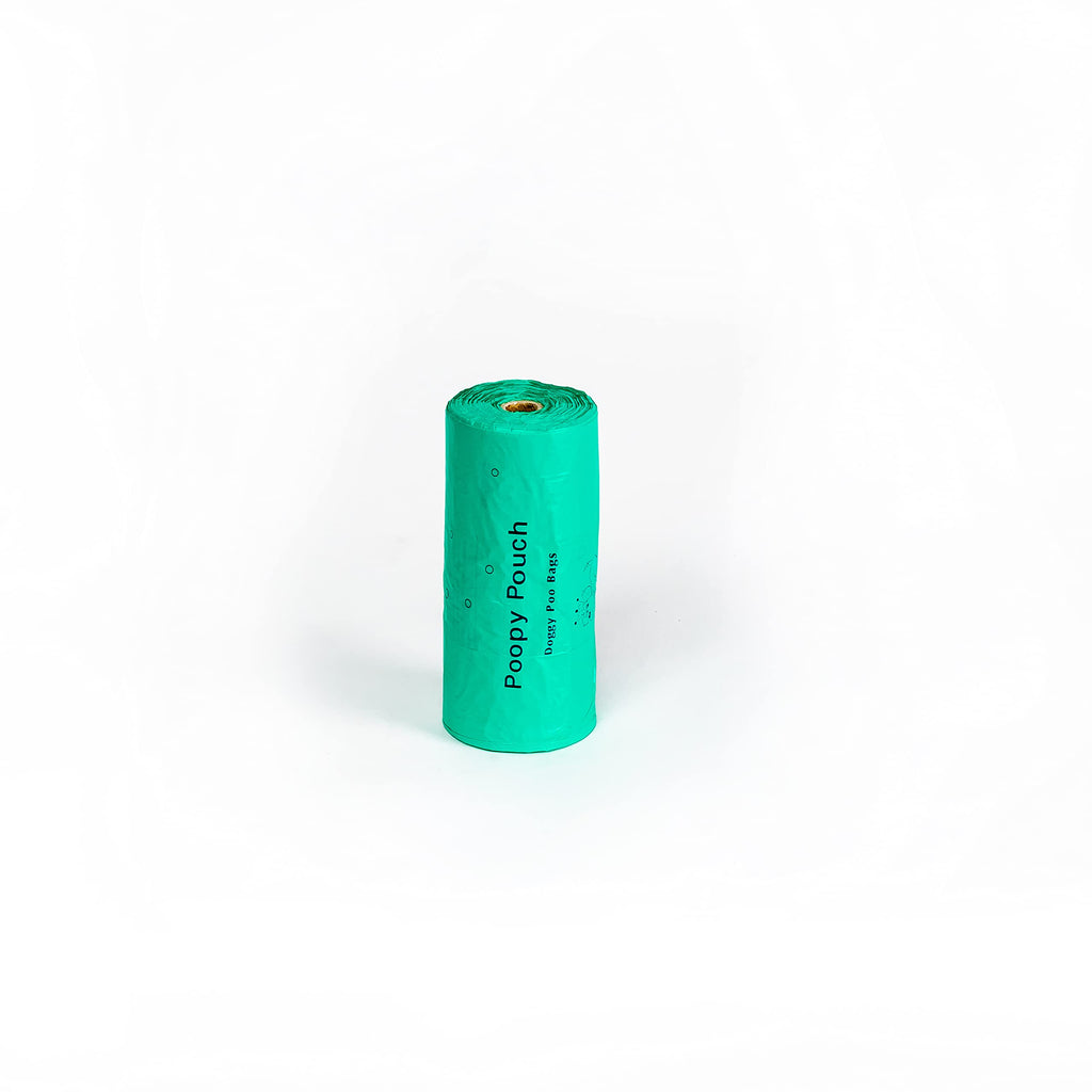 Lemon-Scented Tie-Handle Dog Poop Bags 2,000pcs Z863