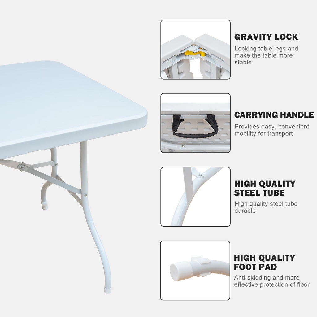 6ft Portable Folding Table R5317
