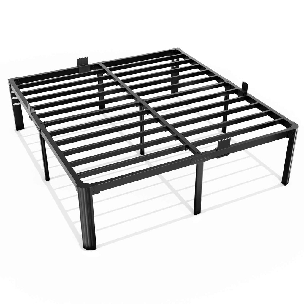 King Size 18 Inch Heavy Duty Platform Bed Frame H446358