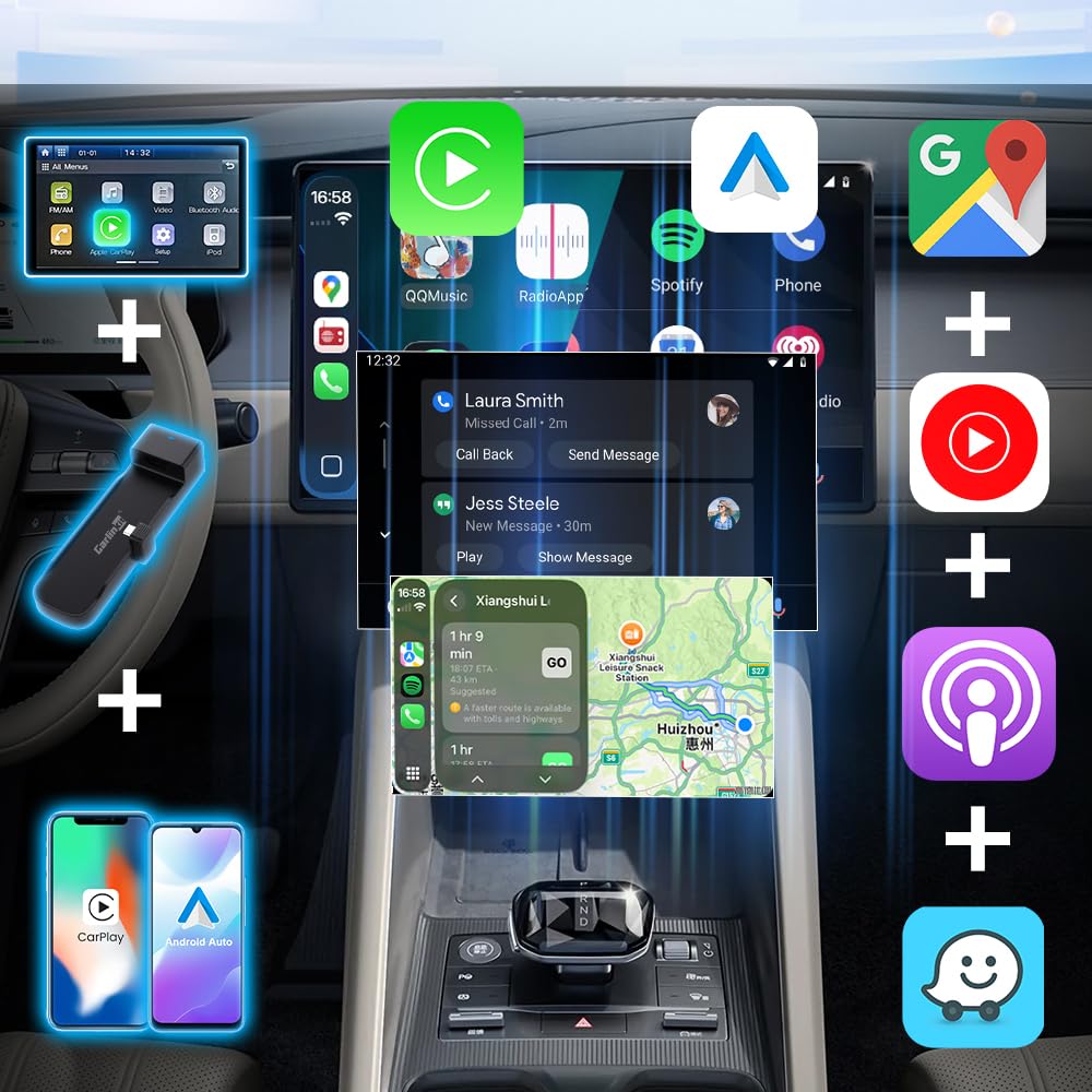 Wireless CarPlay Adapter 3-in-1 K44095