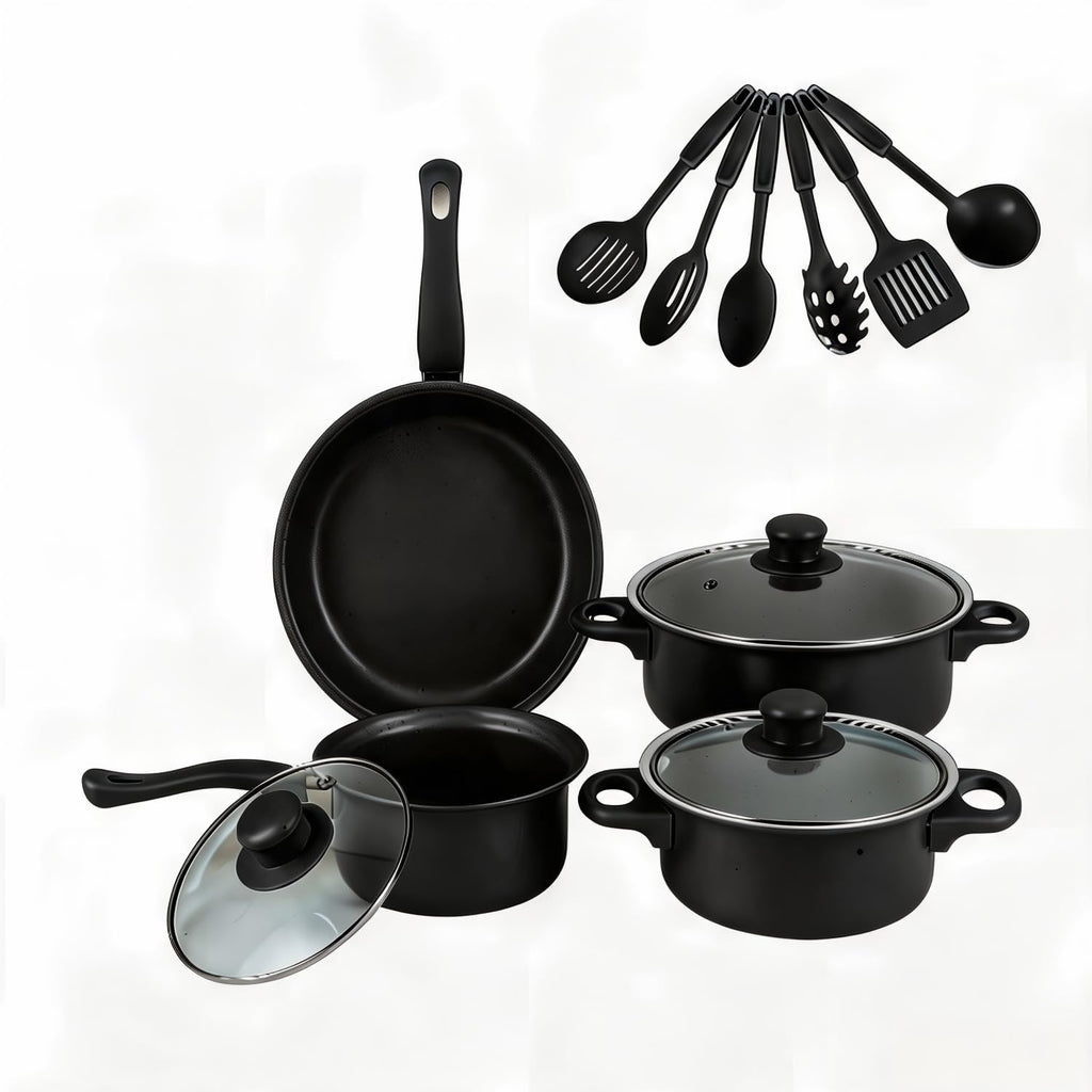 12 Piece Non Stick Cookware Set I5070