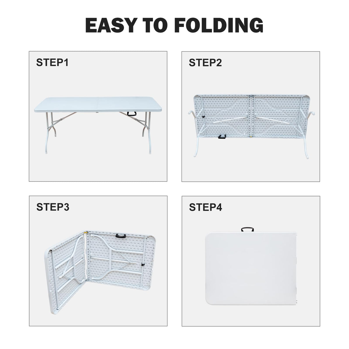 6ft Portable Folding Table R5317