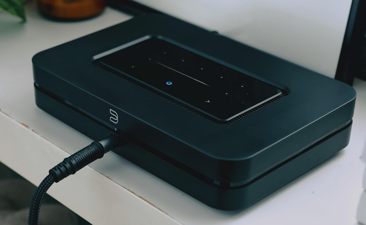 Black Wireless Music Streamer Q363