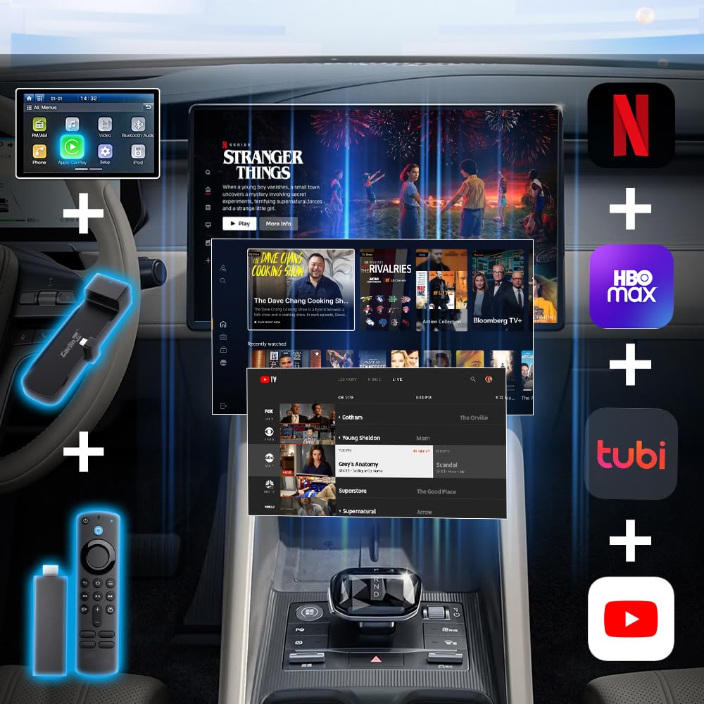 Wireless CarPlay Adapter 3-in-1 K44095