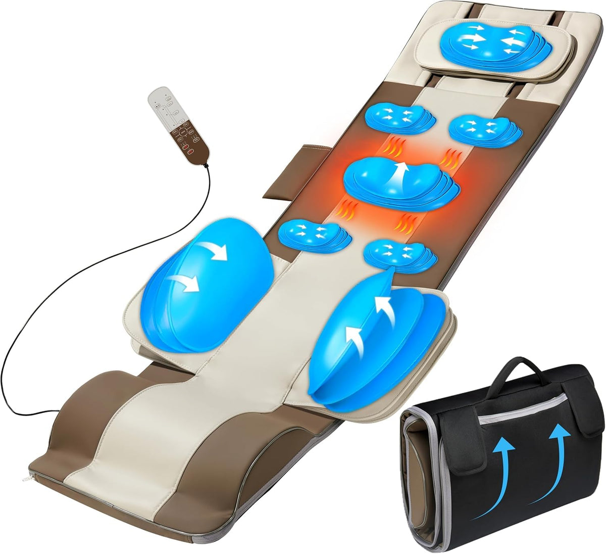 Full Body Massage Mat with Heat S552633