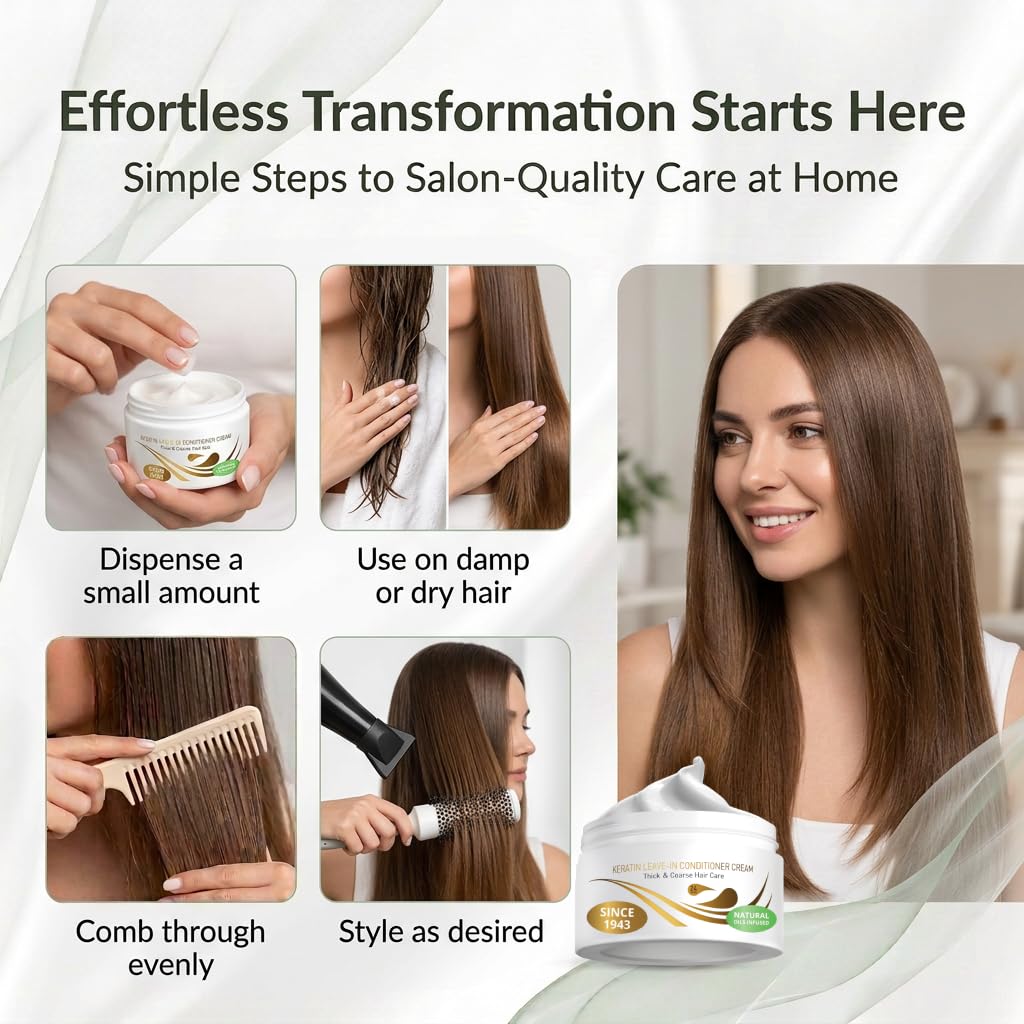 Keratin Leave in Conditioner B612