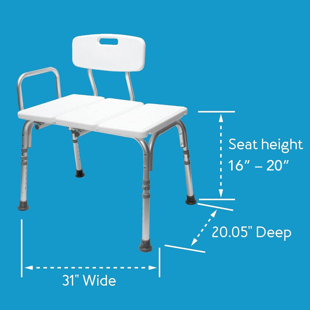 Height Adjustable Shower Bench and Shower Chair X147771