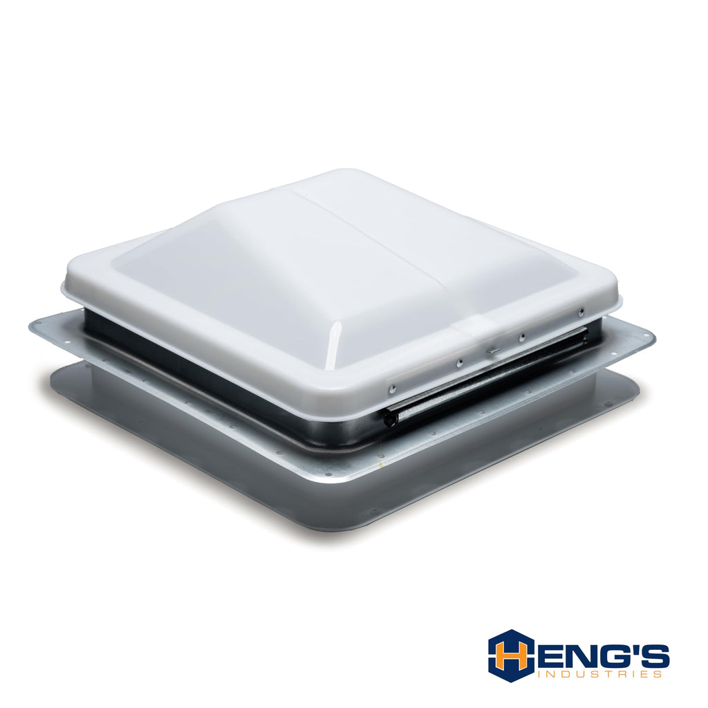 14" White Cargo Roof Vent G2040