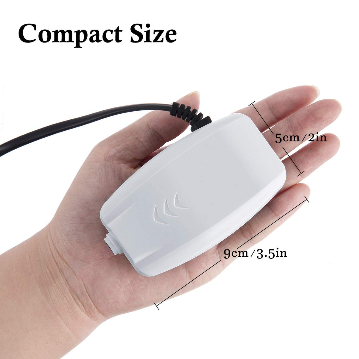 2W Single Outlet Aquarium Air Pump 25GPH E615