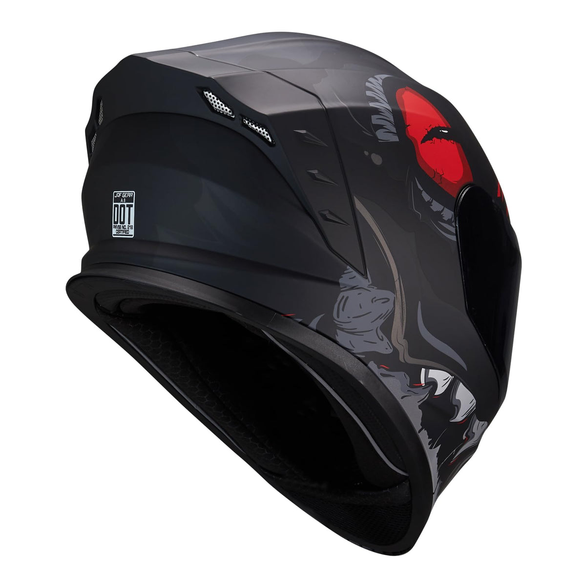 Full Face Dual Visor Motorcycle Helmet P6098
