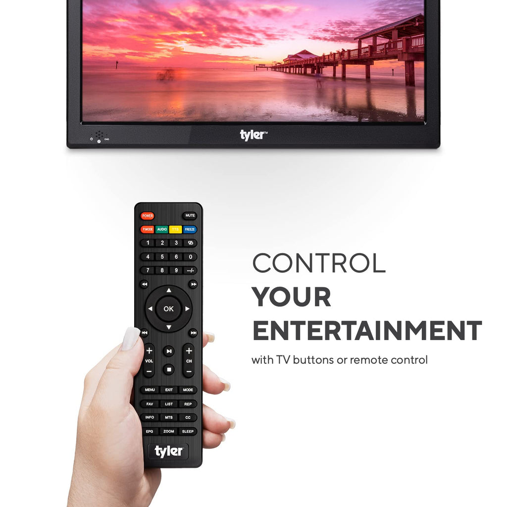 Portable TV LCD Monitor Battery Powered Wireless Capability HD-TV B271623