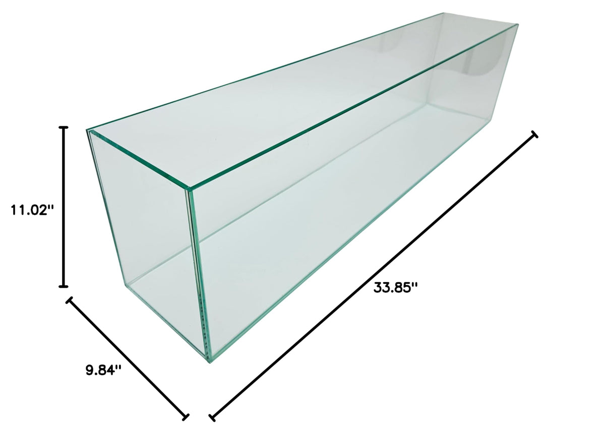 16 Gallon Clear Glass Bookshelf Aquarium K604