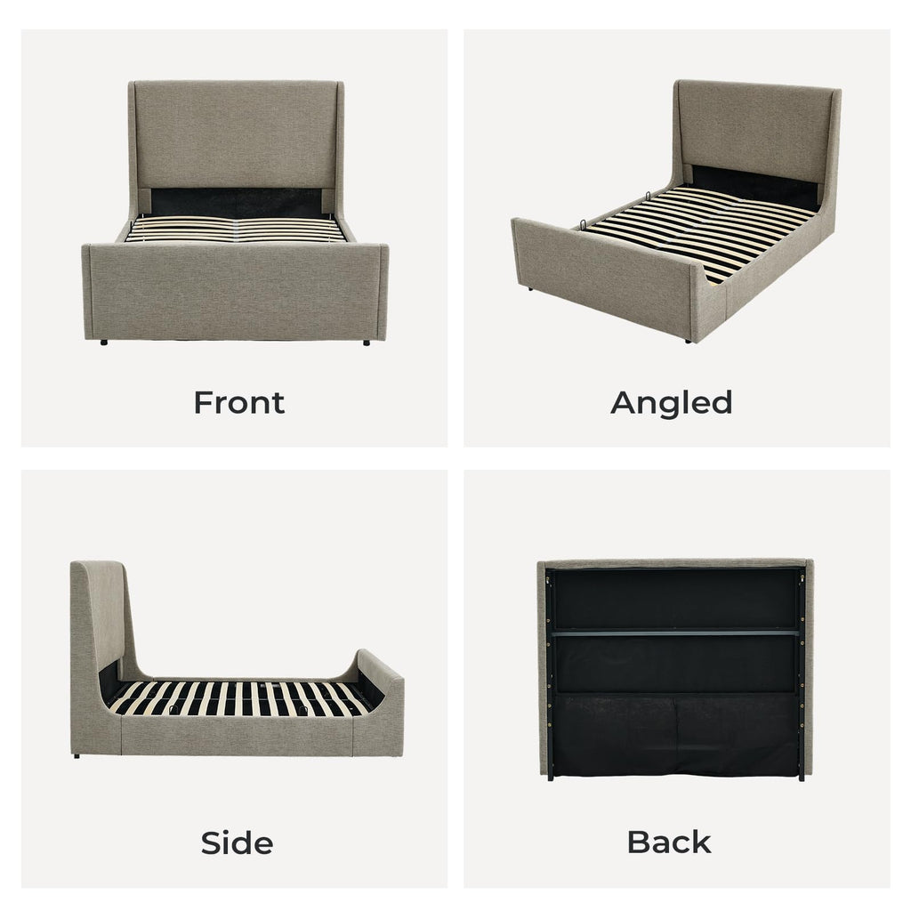 Full Size Lift Up Storage Bed Frame G81088