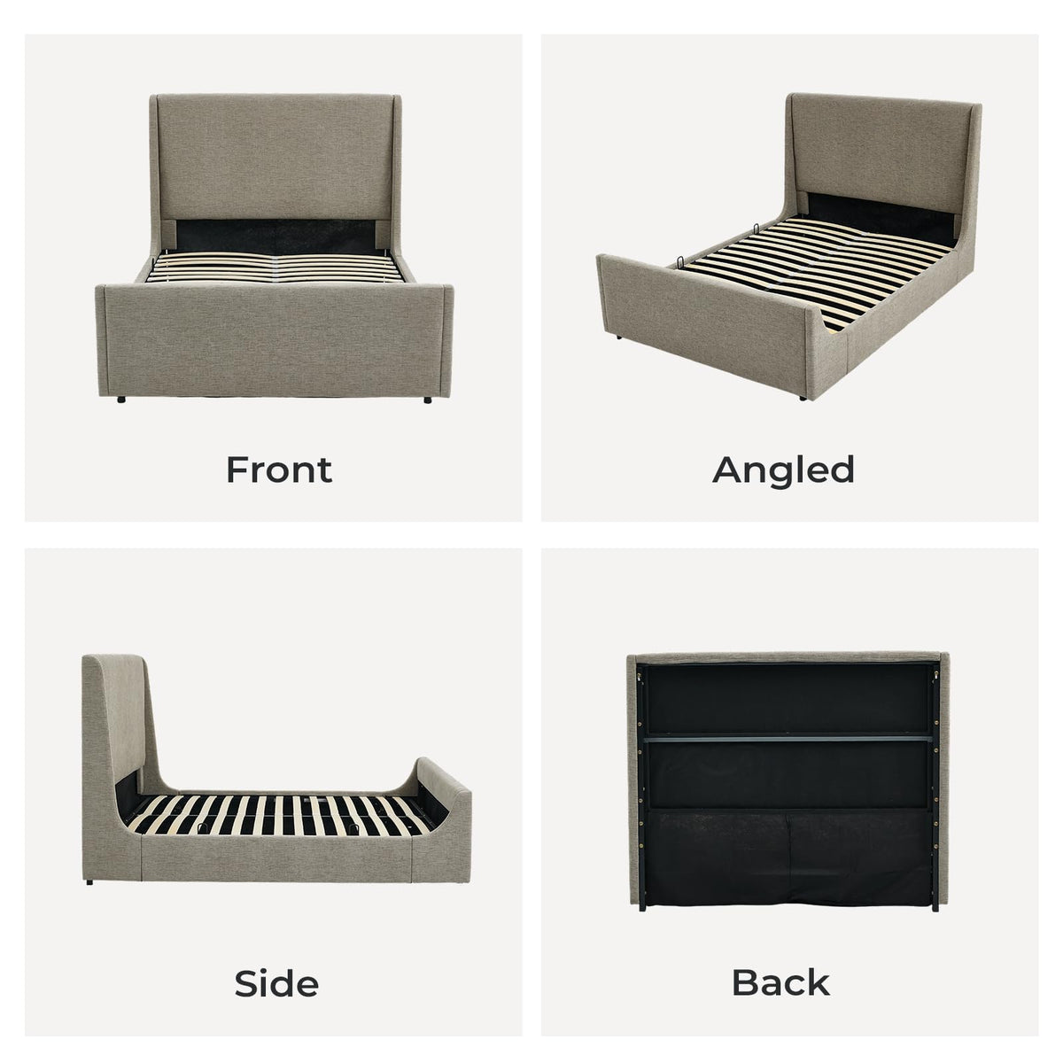 Full Size Lift Up Storage Bed Frame G81088