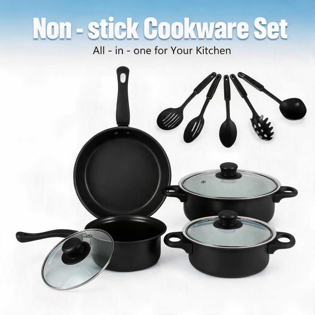 12 Piece Non Stick Cookware Set I5070