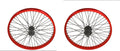 20 x 2.125 Alloy Front & Rear Bike Wheel Set N163