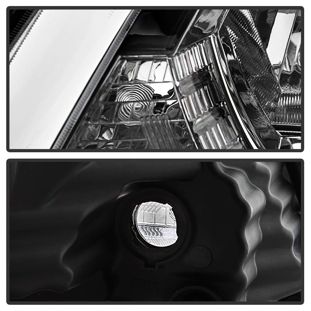 Chrome Housing Headlights Headlamps B44570