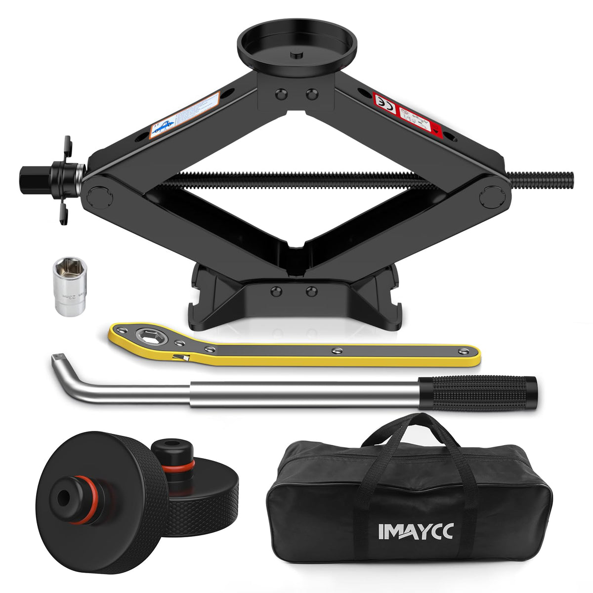 3 Ton Scissor Jack with Lug Wrench D327273