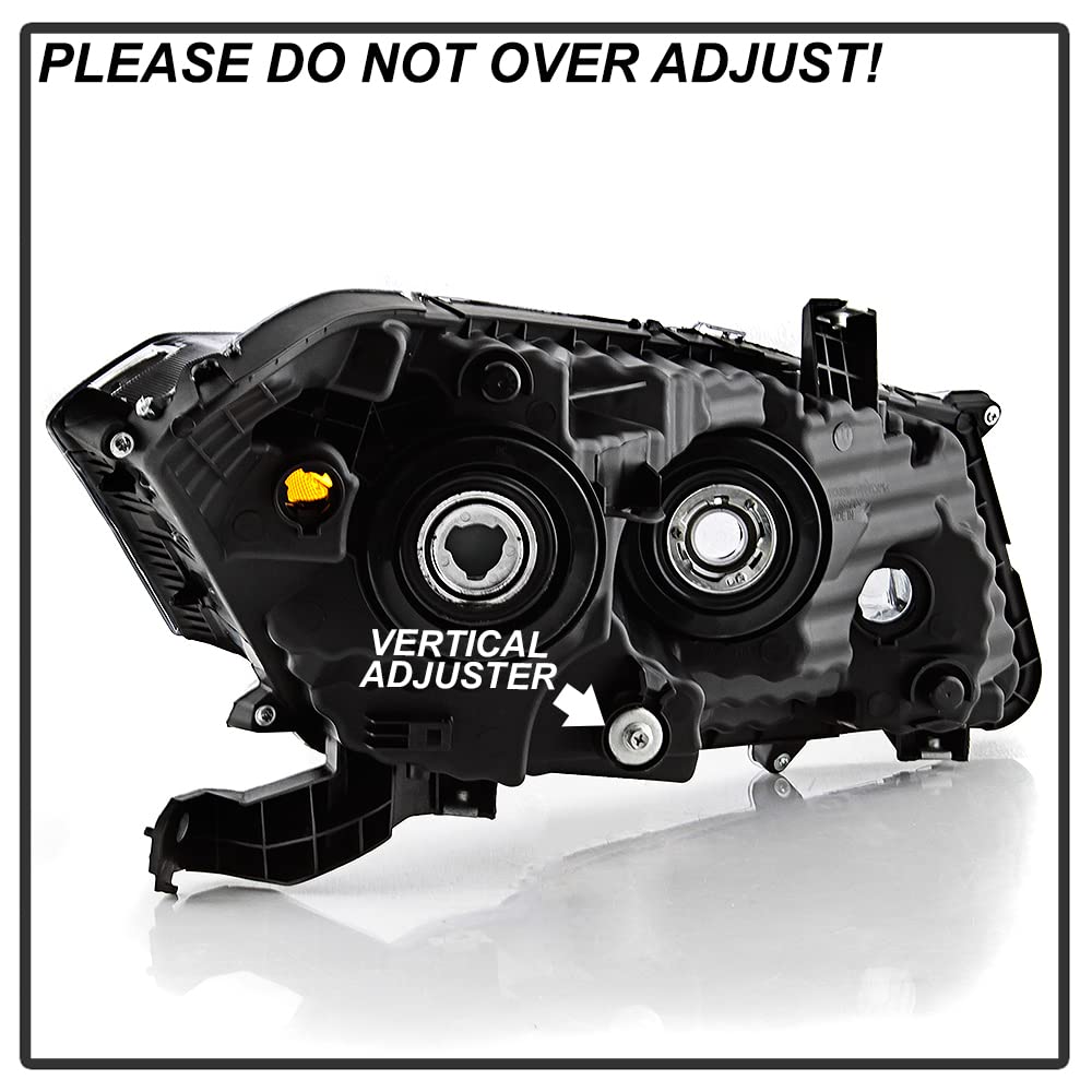 Chrome Housing Headlights Headlamps B44570