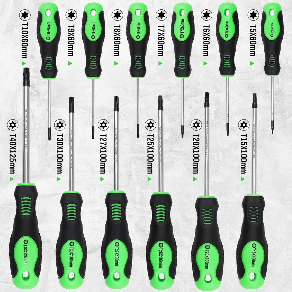 Magnetic Torx Screwdriver Set 13 Pieces P177