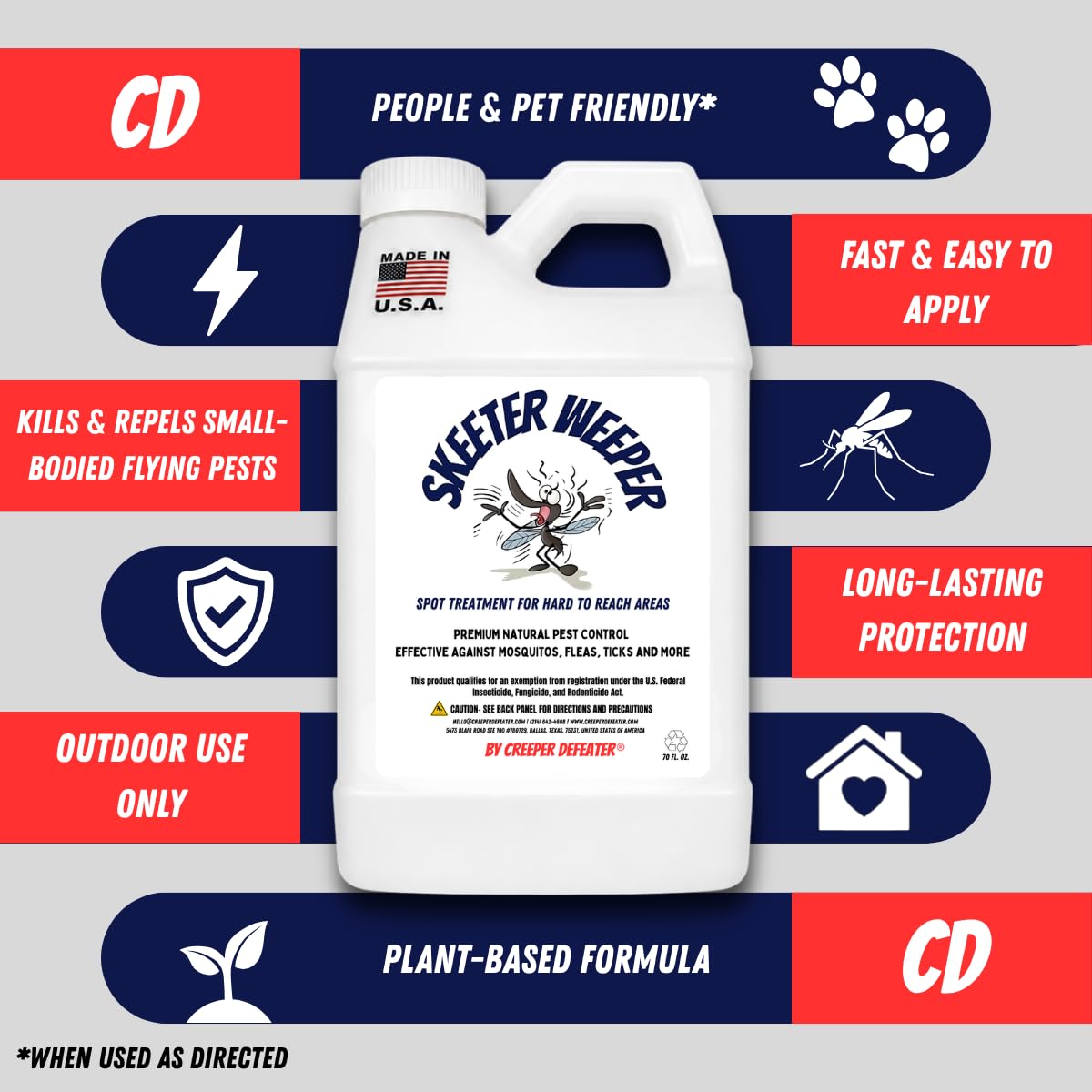 Natural Mosquito & Insect Control Spot Treatment Spray Z110222