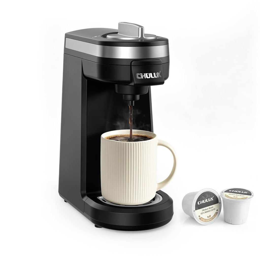Single Serve Coffee Maker Black F381