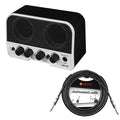 Bluetooth Combo Guitar Amplifier and 15 feet 1/4 Inch Black Instrument Cable N4169