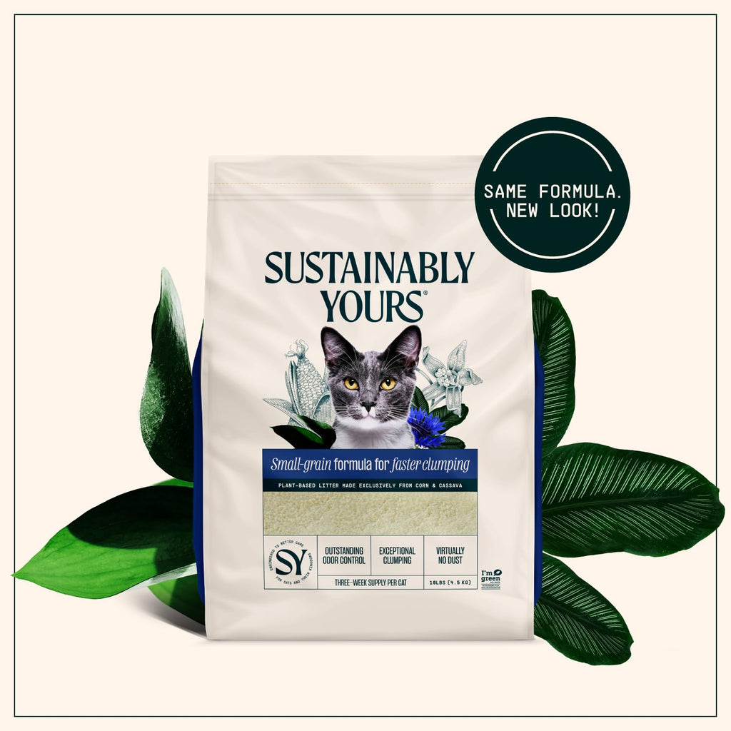 Natural Cat Litter, Unscented, 10 lbs Z799