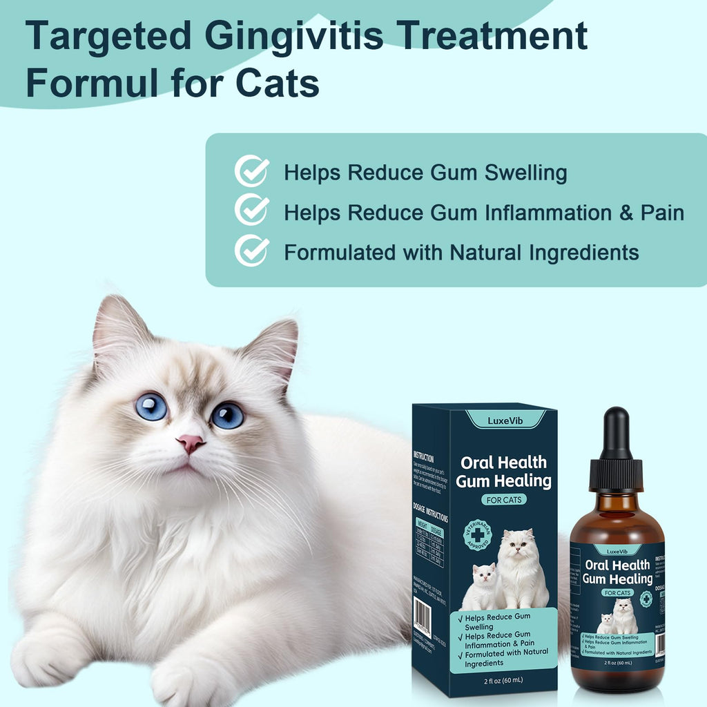 Natural Plant-Based Cat Oral Care P77540