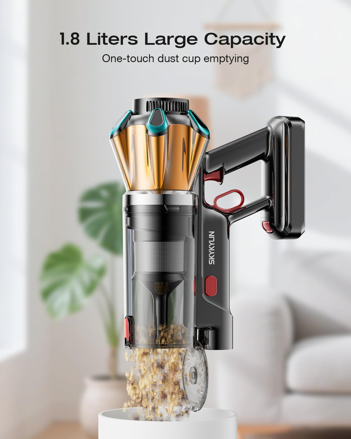 60Kpa 650W 70 Mins Cordless Stick Vacuum Cleaner N508