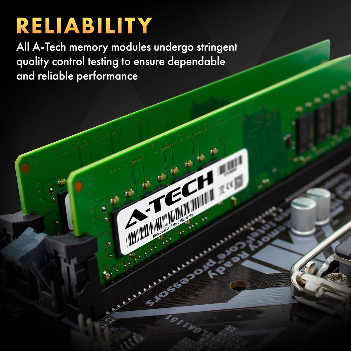 16GB DDR4 2400MHz Non-ECC Desktop RAM Memory Kit K751593