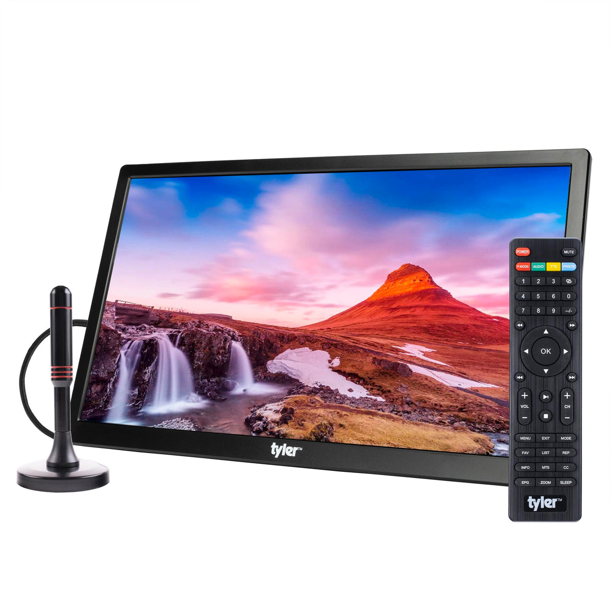 Portable TV LCD Monitor Battery Powered Wireless Capability HD-TV B271623