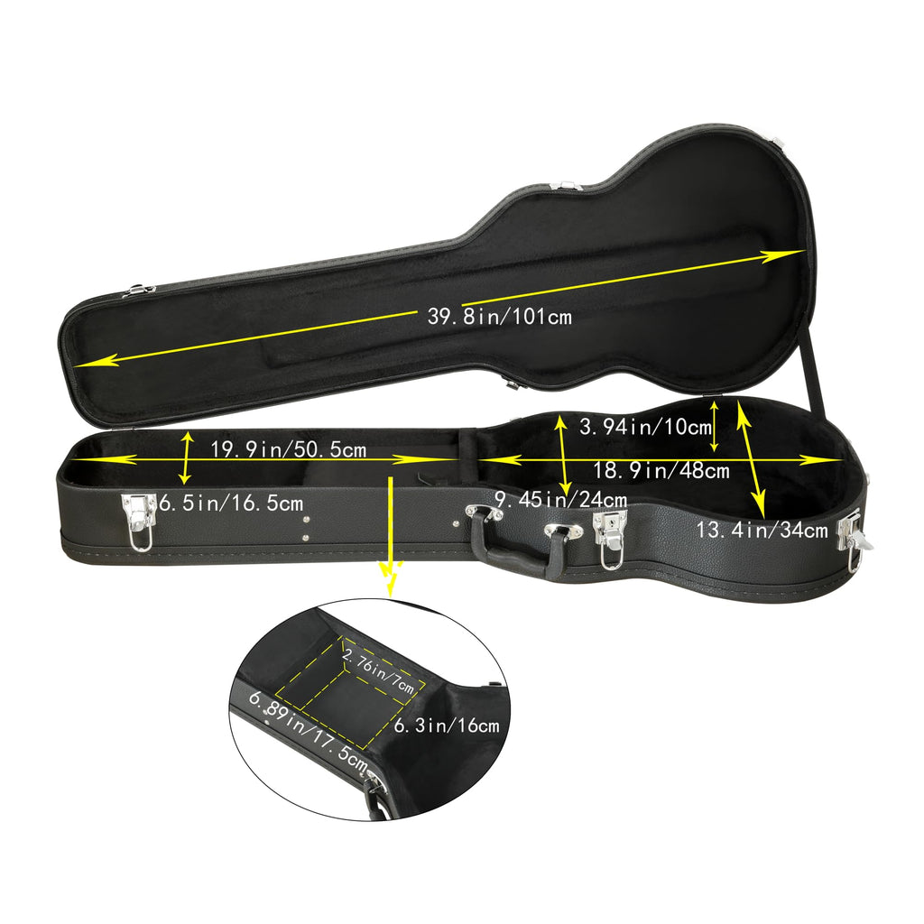 Electric LP Guitar Hard Case W4404