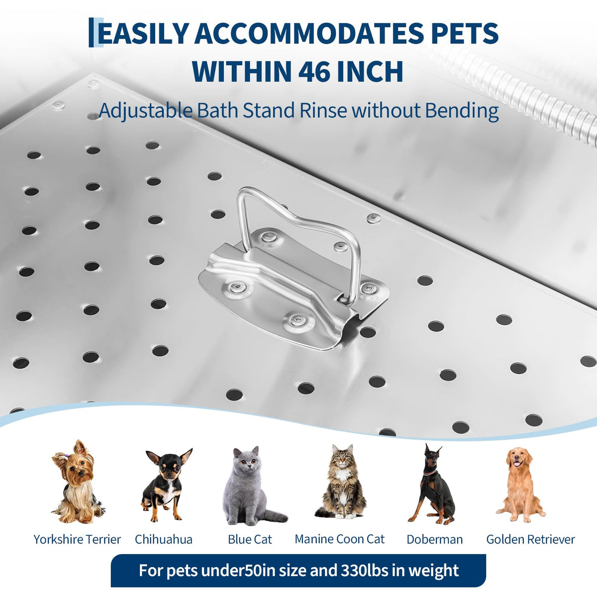 46 Inch Dog Washing Station A9953