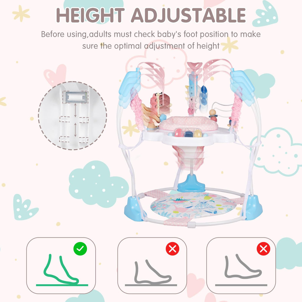 Baby Activity Center, 3-in-1 Infant Jumper and Bouncer V1061