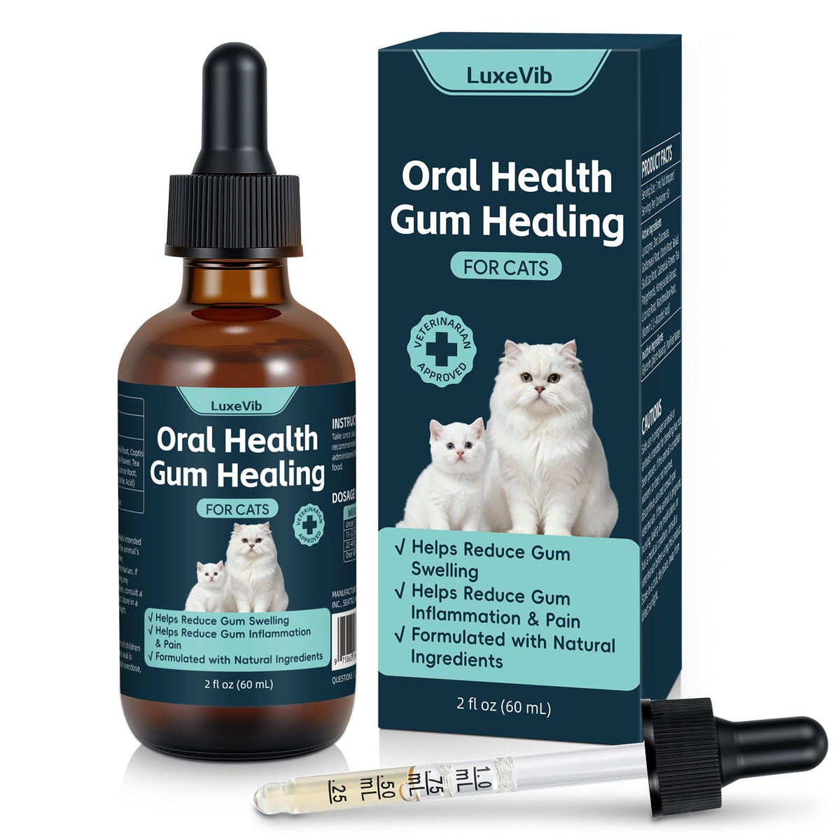 Natural Plant-Based Cat Oral Care P77540