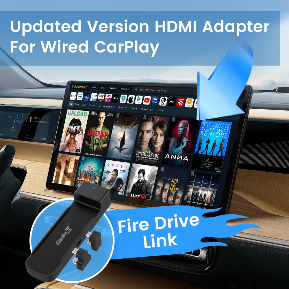 Wireless CarPlay Adapter 3-in-1 K44095