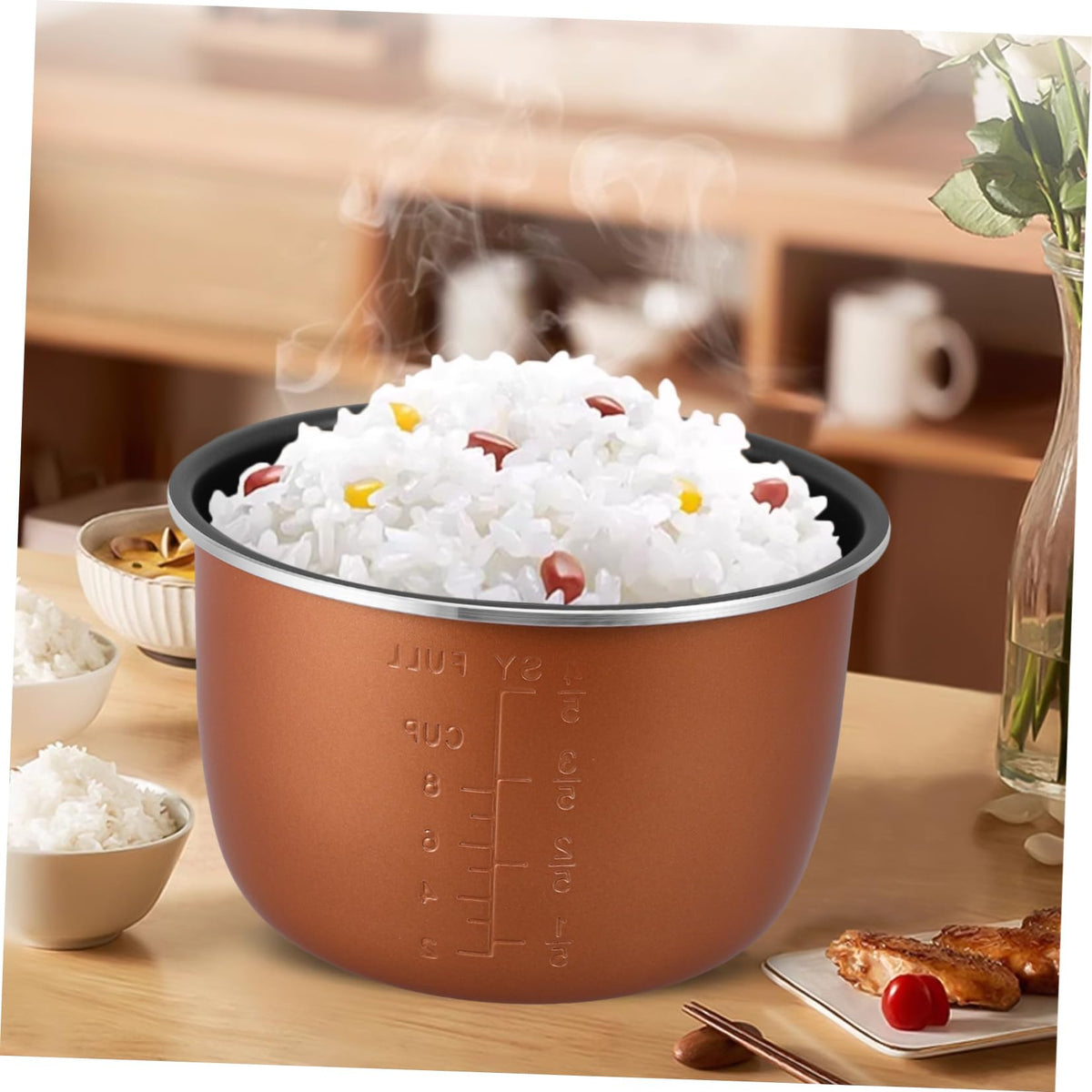 Aluminum Alloy Non Stick Electric Pressure Cooker Inner Pot G61059