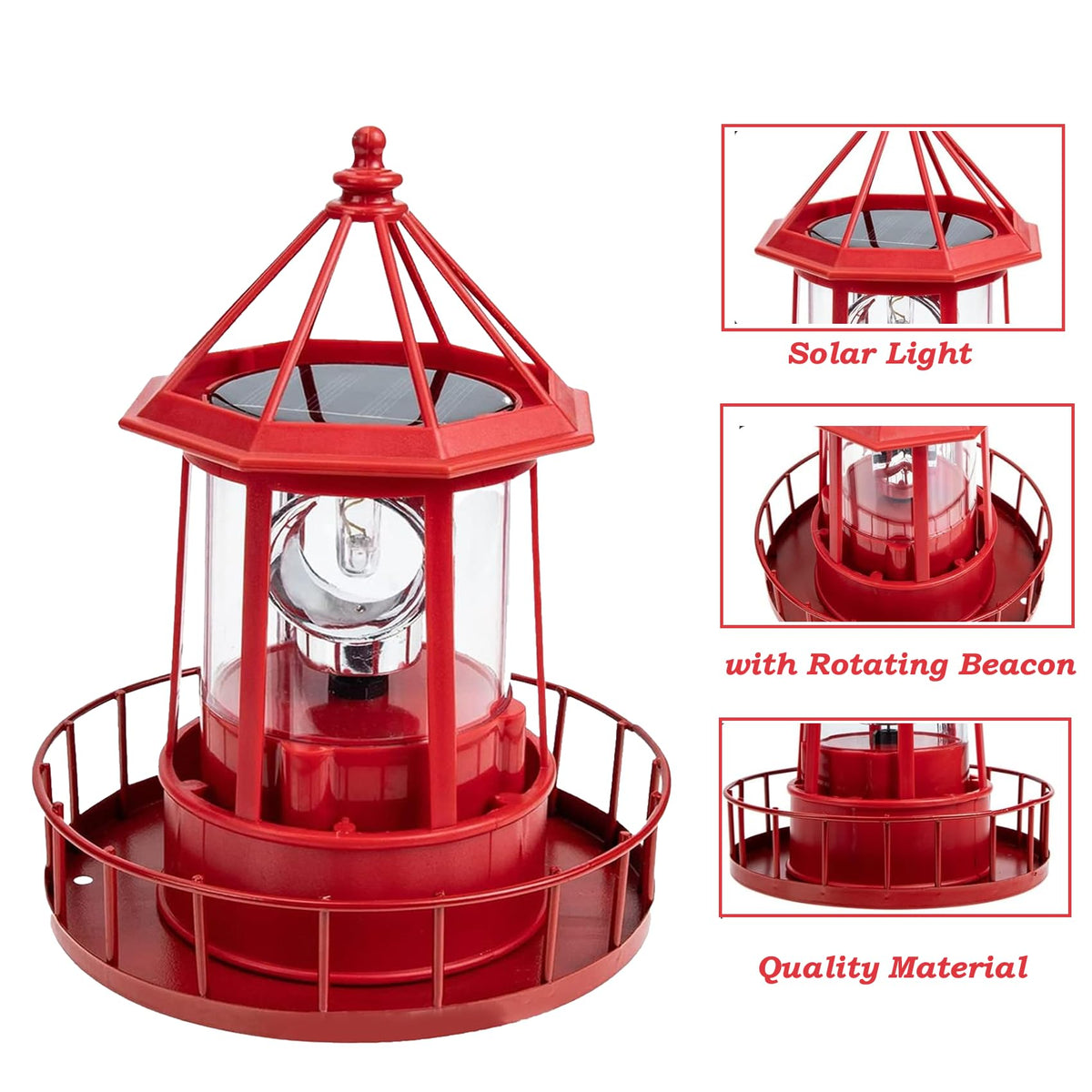Solar Powered Lighthouse M625