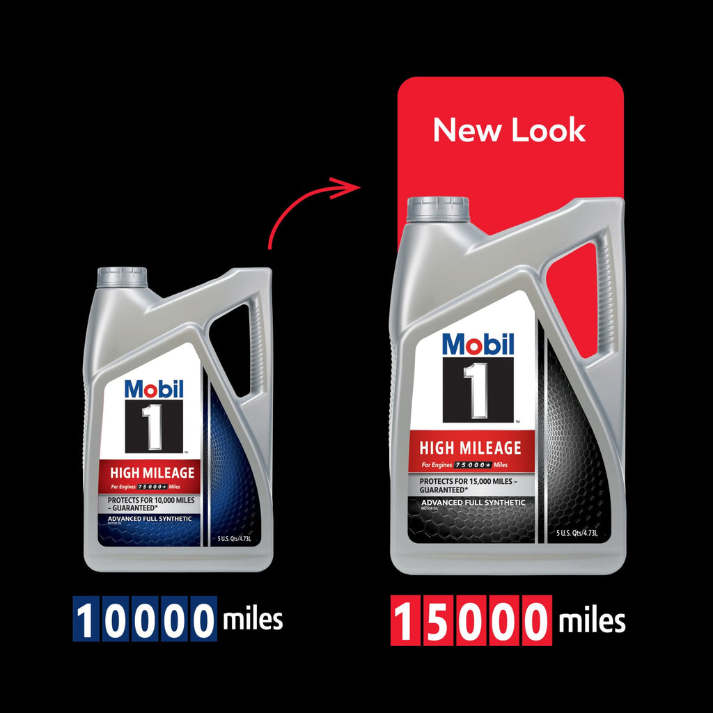 High Mileage Full Synthetic 10W-40 Motor Oil 5 Quart M335