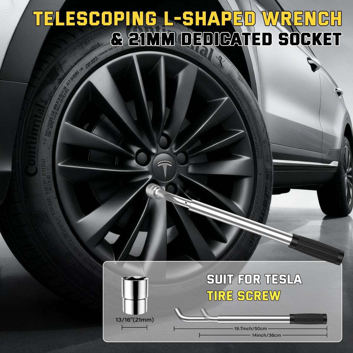 3 Ton Scissor Jack with Lug Wrench D327273