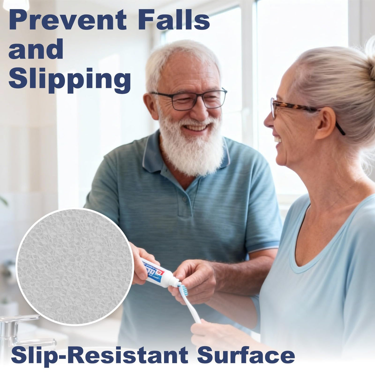 28PCS XXL Anti-Slip Shower Stickers with Scraper P4226